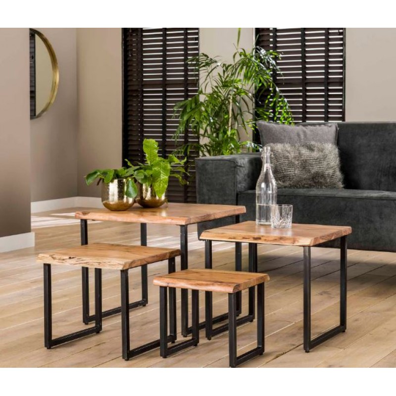 ZI Kenji Nesting Tables Black